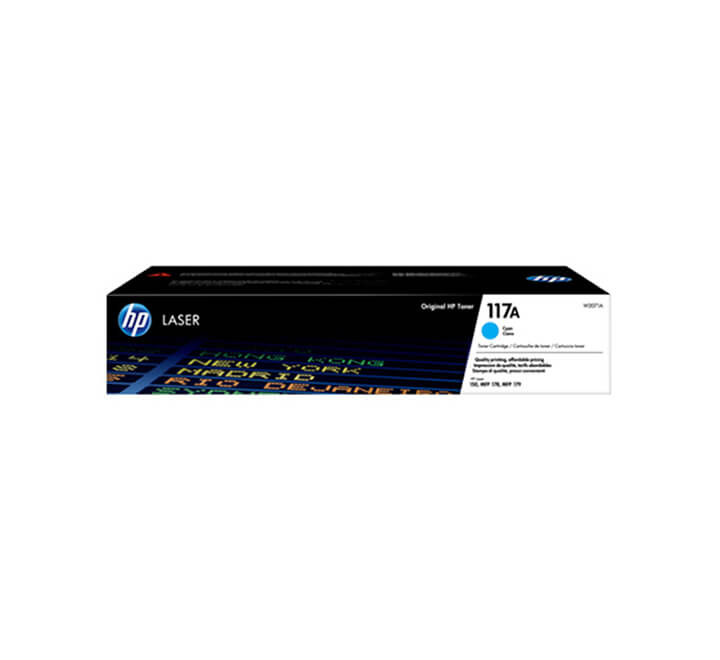 HP 117A Cyan Toner Cartridge