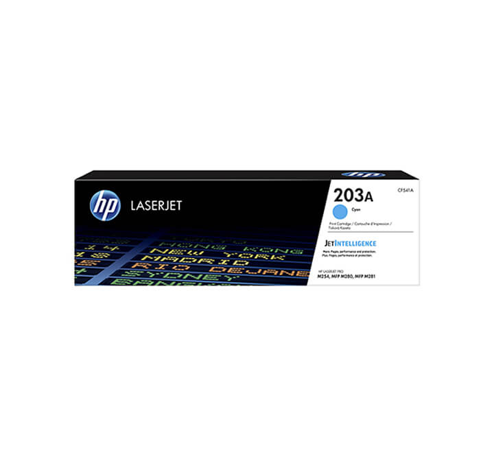 HP 203A Cyan LaserJet Toner Cartridge