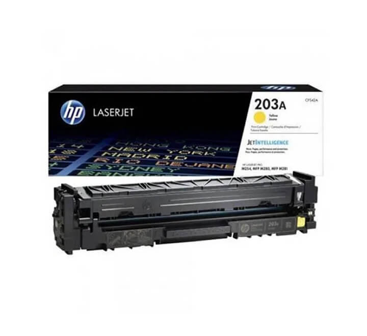 HP 203A Yellow LaserJet Toner Cartridge