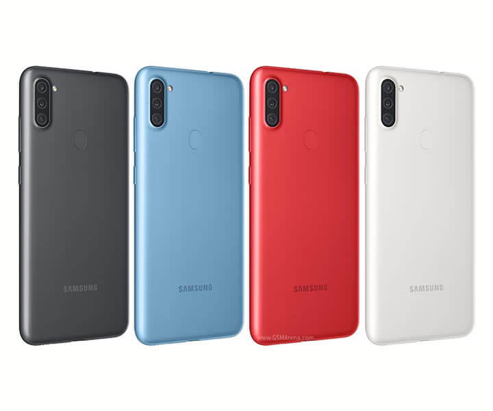 Samsung Galaxy A11, 6.4", 32GB + 2GB RAM (Dual SIM), 4000mAh Colors