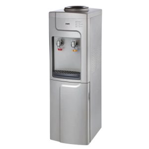 Water Dispenser, Standing, Hot & Normal, Silver & Grey