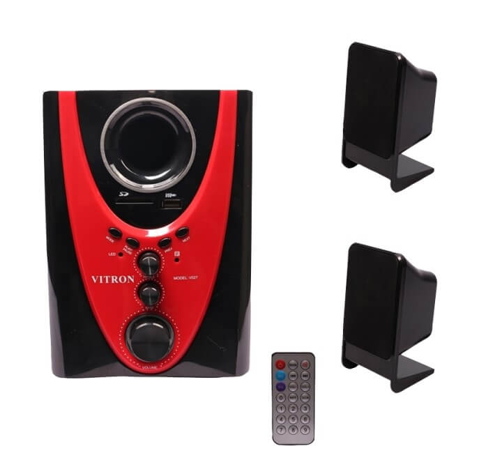 Vitron V027 2.1 Channel Multimedia Speaker System Woofer